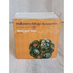 Dept 56 4047595 NEW watch‎ your step Halloween village accessory
